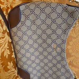Nine West Brown Shoulder Bag with Timeless Elegance